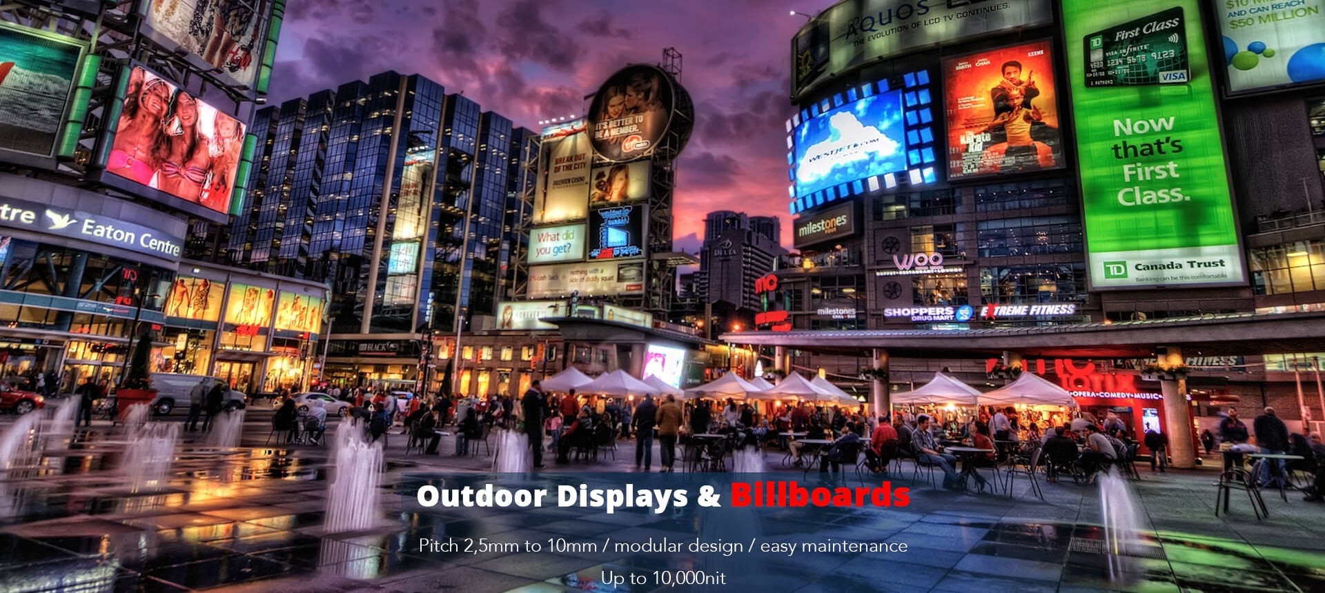 outdoor led display & digital billboards